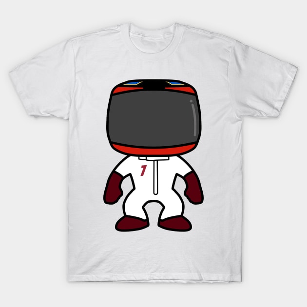 Kimi Custom Bobblehead - 2021 Season T-Shirt by GreazyL